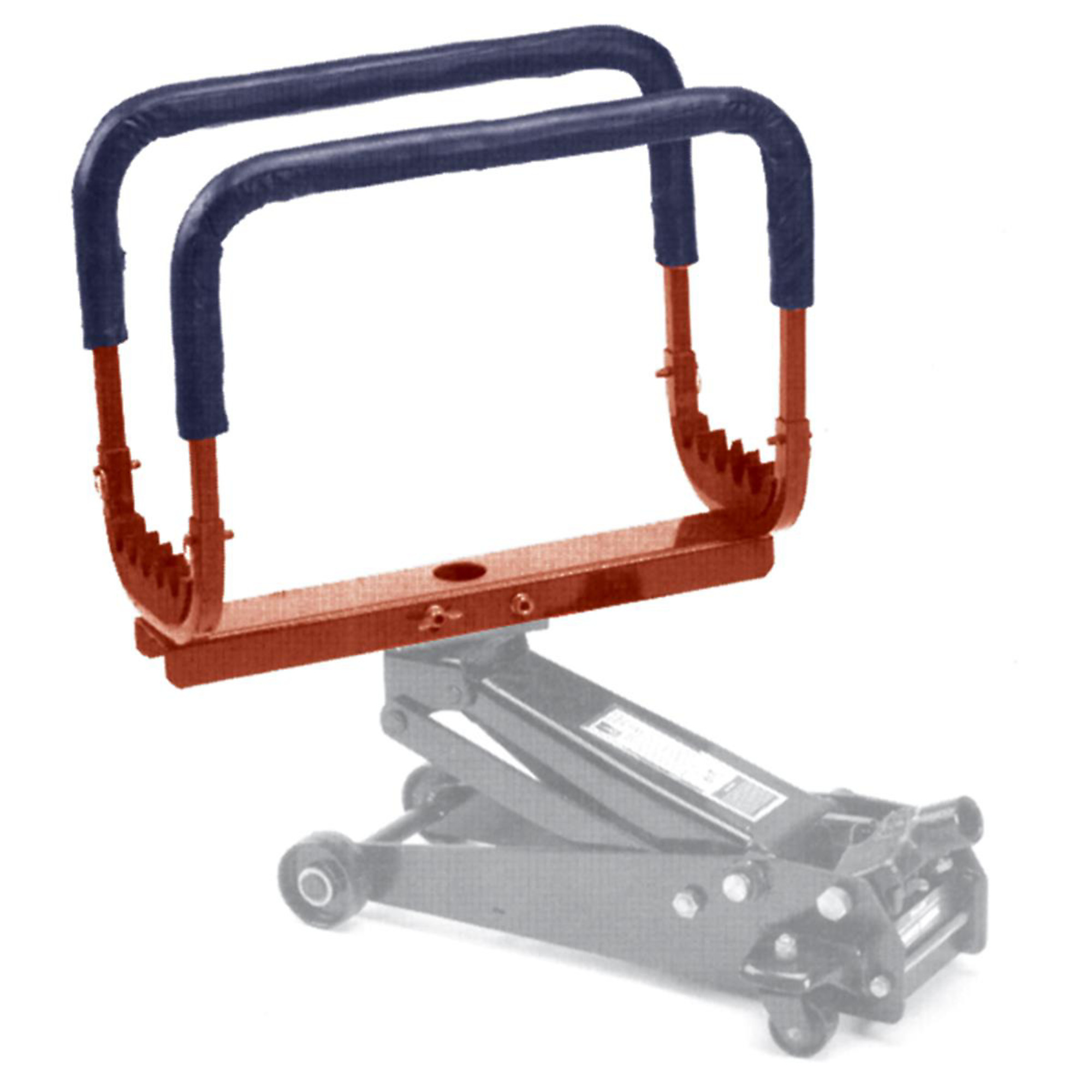 Steck Manufacturing E-Z Rest Door Hanger — Padded Rails, Adjustable Design, Fits Most Floor Jacks, Model# STC21870